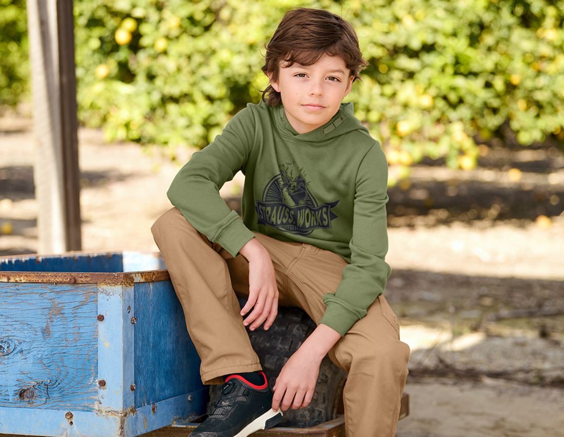 Shirts, Pullover & more: Hoody sweatshirt e.s.iconic works, children's + mountaingreen 2