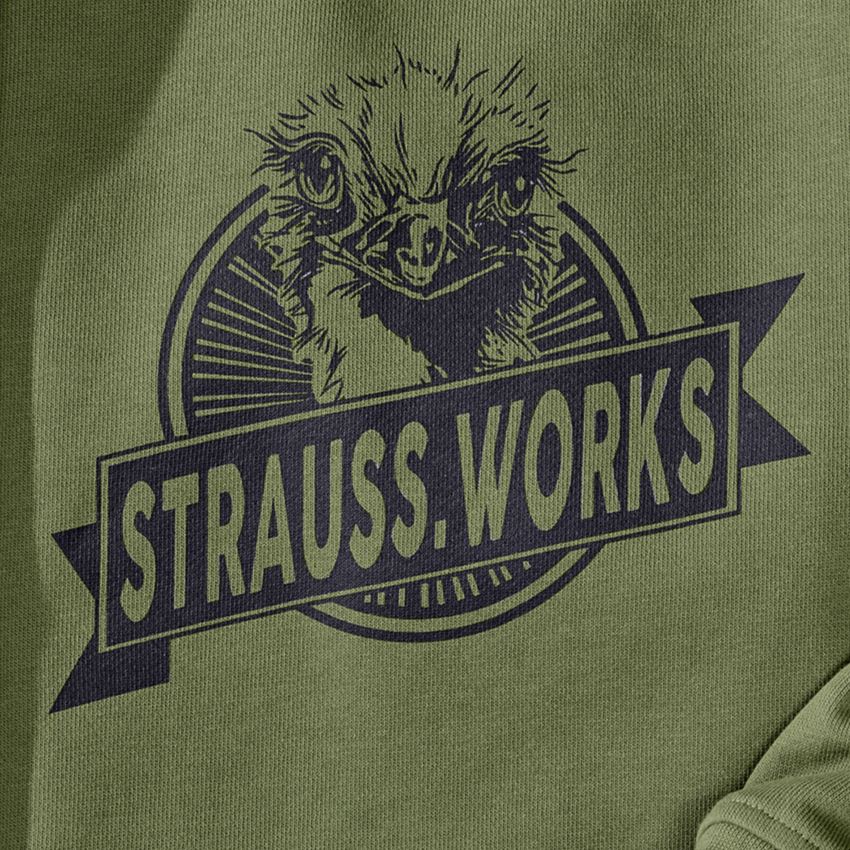 T-Shirts, Pullover & Skjorter: Hoody-Sweatshirt e.s.iconic works, børne + bjerggrøn 2