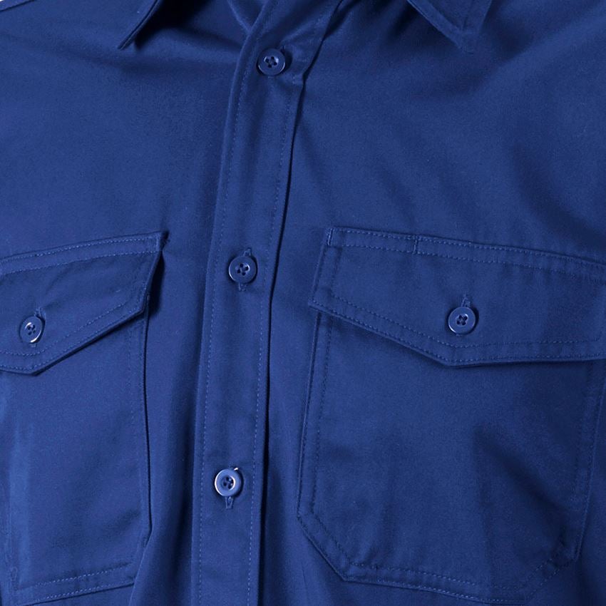 T-Shirts, Pullover & Skjorter: Arbejdsskjorter e.s.classic, langærmet + kornblå 2