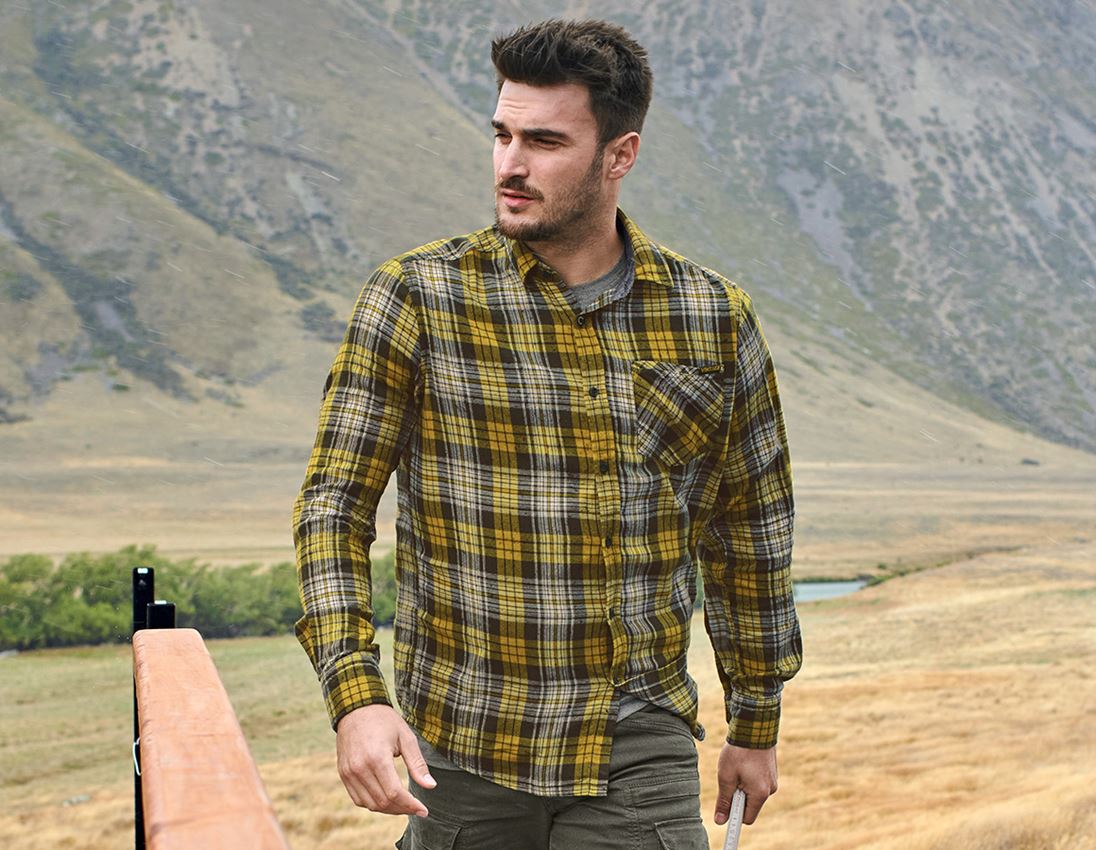 Joiners / Carpenters: Check shirt e.s.vintage + disguisegreen checked