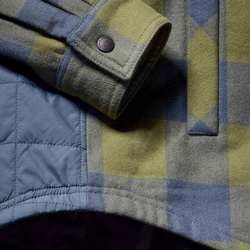 T-Shirts, Pullover & Skjorter: All-season karo skjorte e.s.iconic + bjerggrøn/oxidblå 2