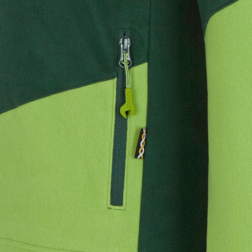 T-Shirts, Pullover & Skjorter: Fleecetrøje e.s.motion 2020 + grøn/havgrøn 2
