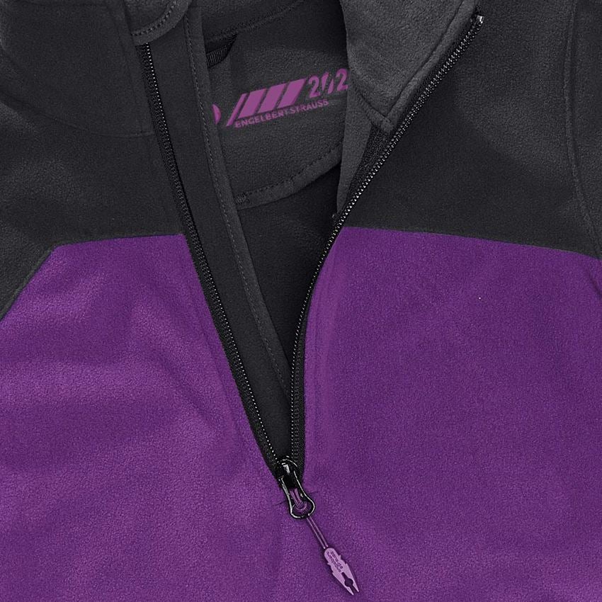 Cold: Fleece troyer e.s.motion 2020, ladies' + violet/graphite 2