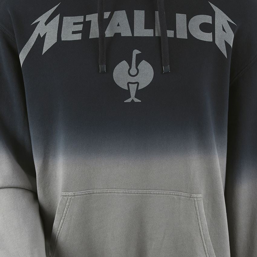 Beklædning: Metallica cotton hoodie, men + sort/granit 2
