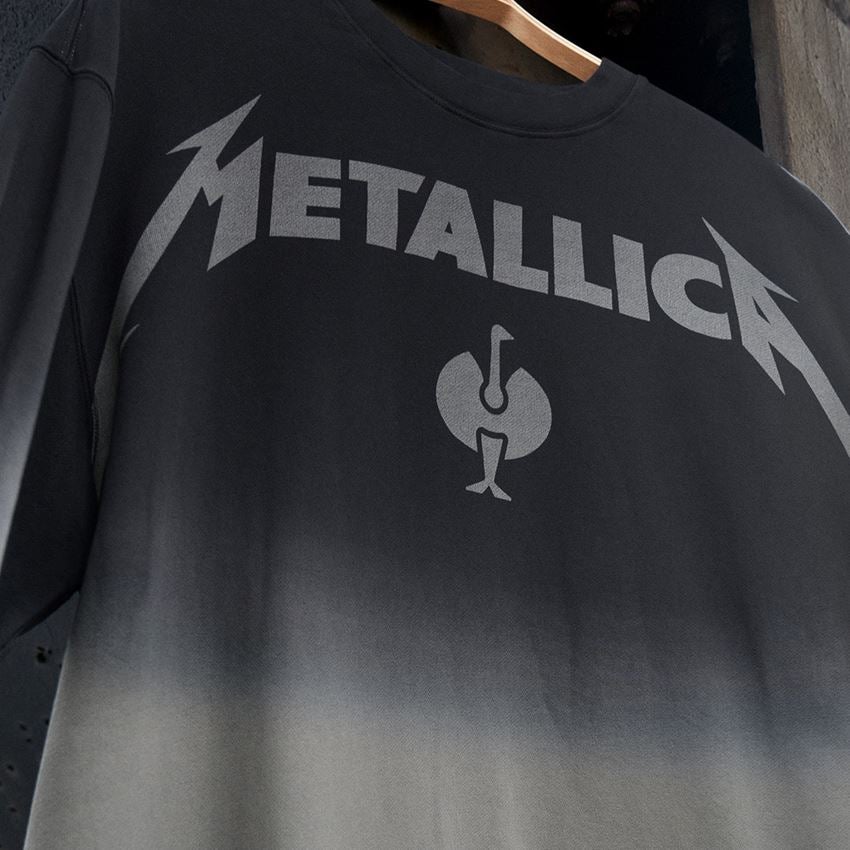 Beklædning: Metallica cotton sweatshirt + sort/granit 2