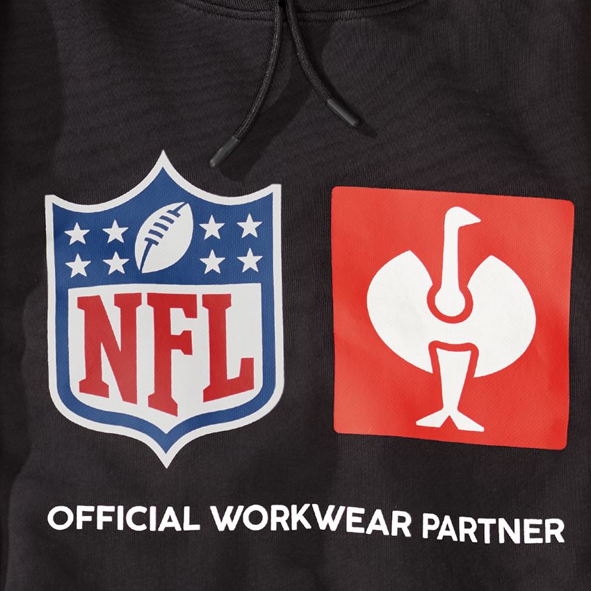 Samarbejde: NFL Hoodie cotton + sort 2