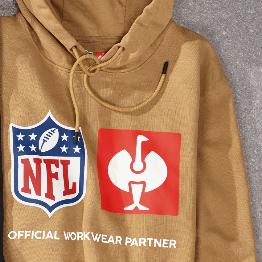 Samarbejde: NFL Hoodie cotton + mandelbrun 2