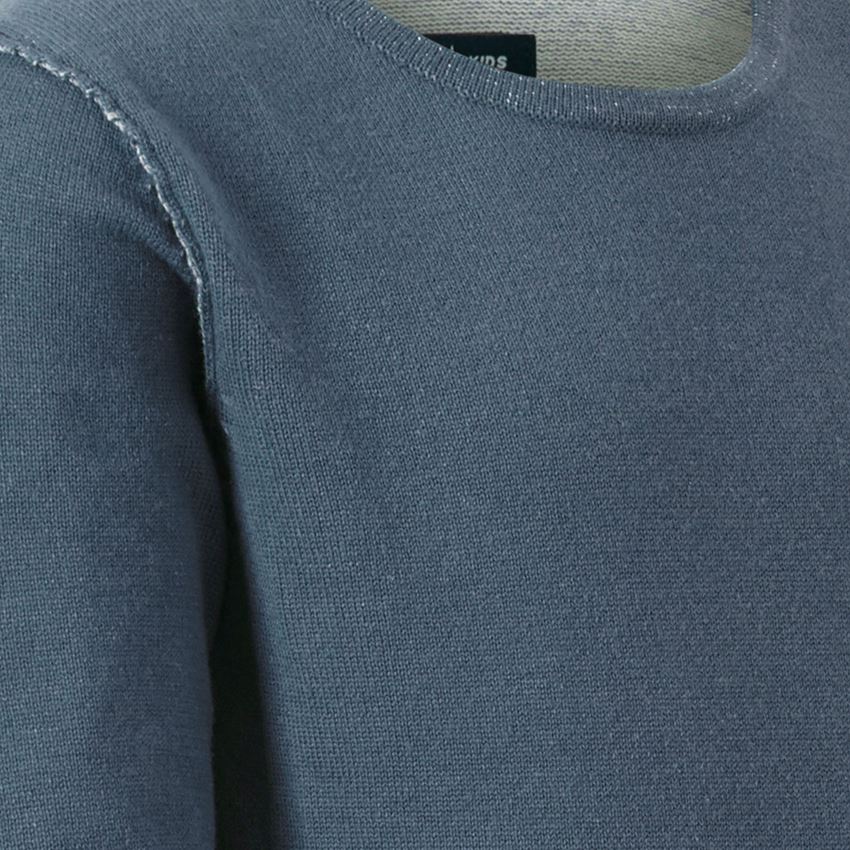 Clothing: Knitted pullover e.s.iconic, children's + oxidblue 2