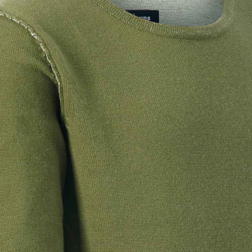 Clothing: Knitted pullover e.s.iconic, children's + mountaingreen 2