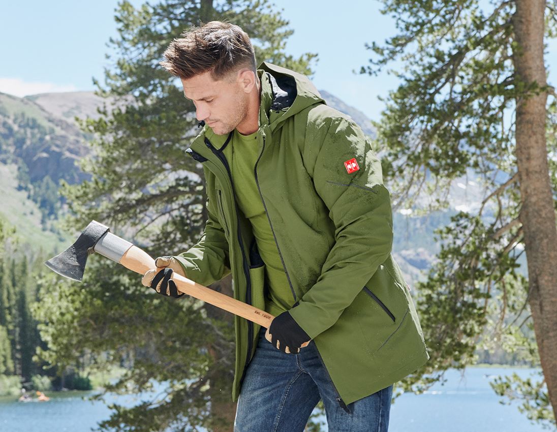 Plumbers / Installers: 3 in 1 functional jacket e.s.vision, men's + forest
