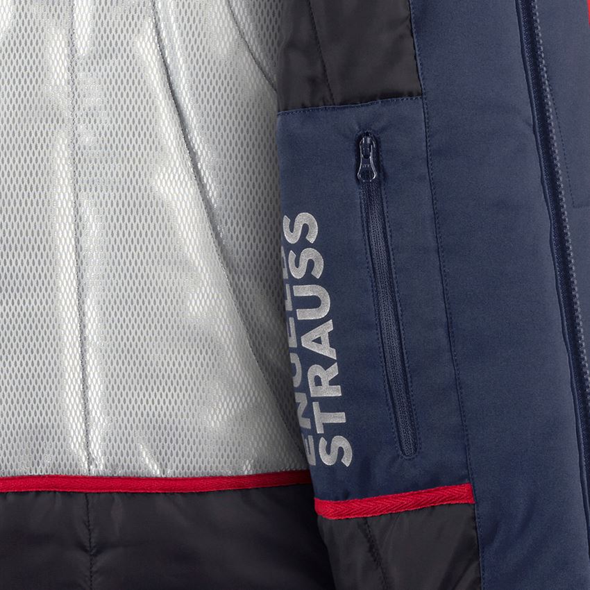 Plumbers / Installers: Softshell jacket e.s.motion + navy/black 2