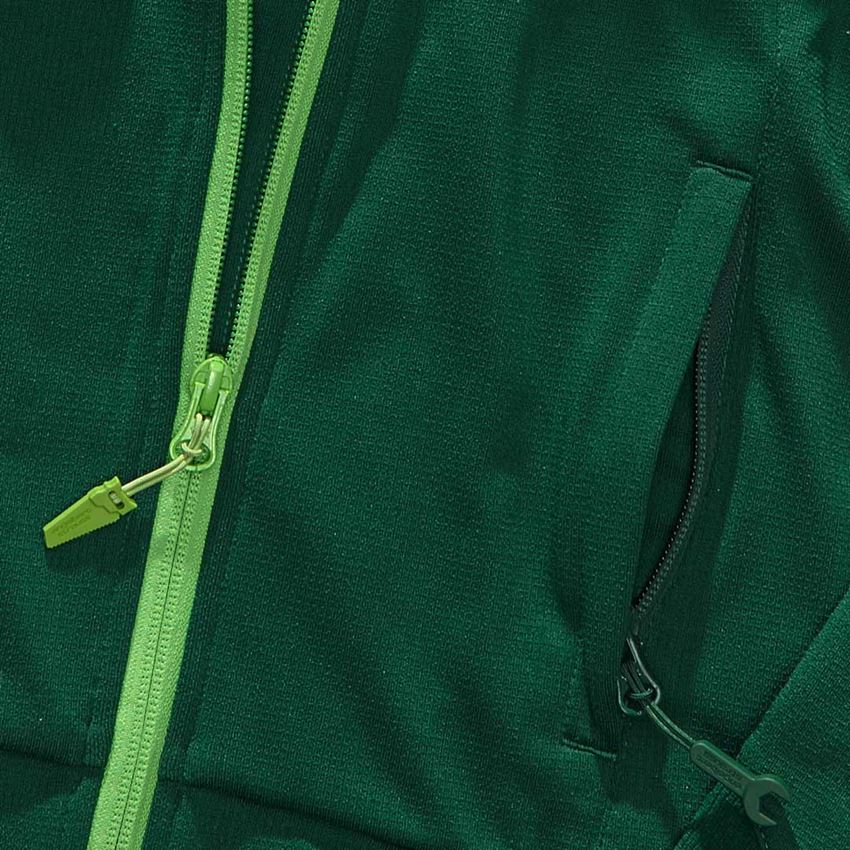 Work Jackets: FIBERTWIN®clima-pro jacket e.s.motion 2020,ladies' + green/seagreen 2