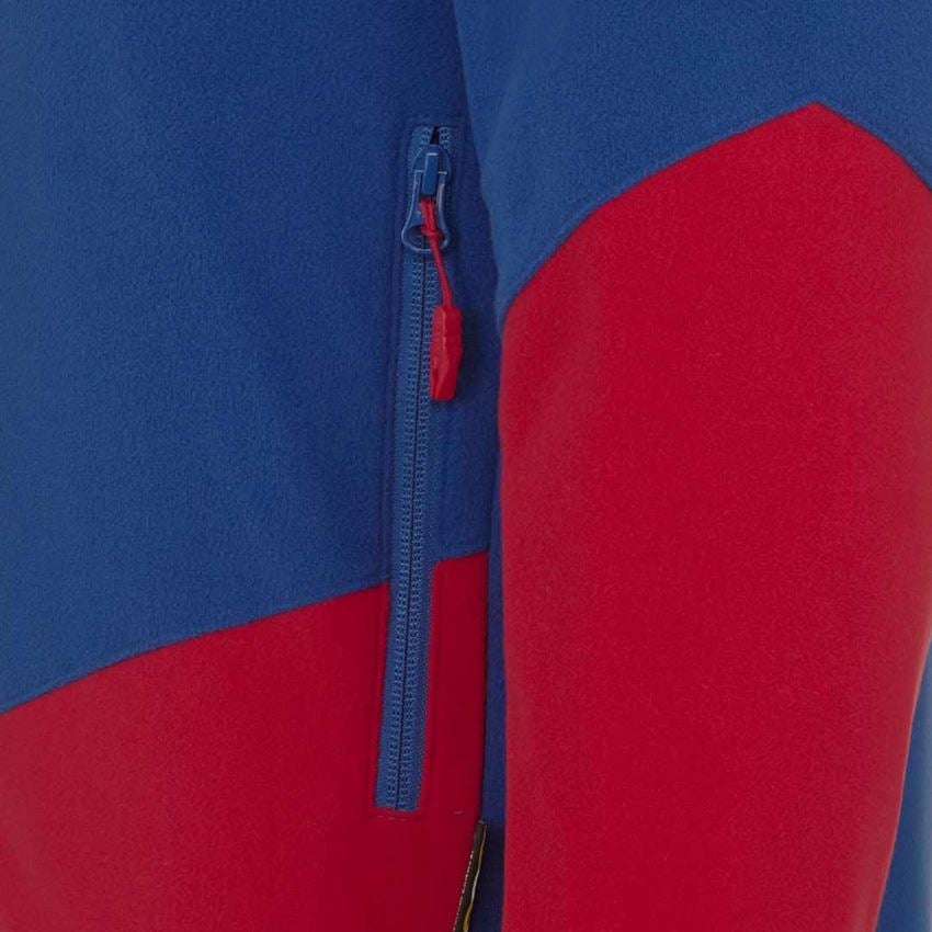Plumbers / Installers: Fleece jacket e.s.motion 2020 + royal/fiery red 2