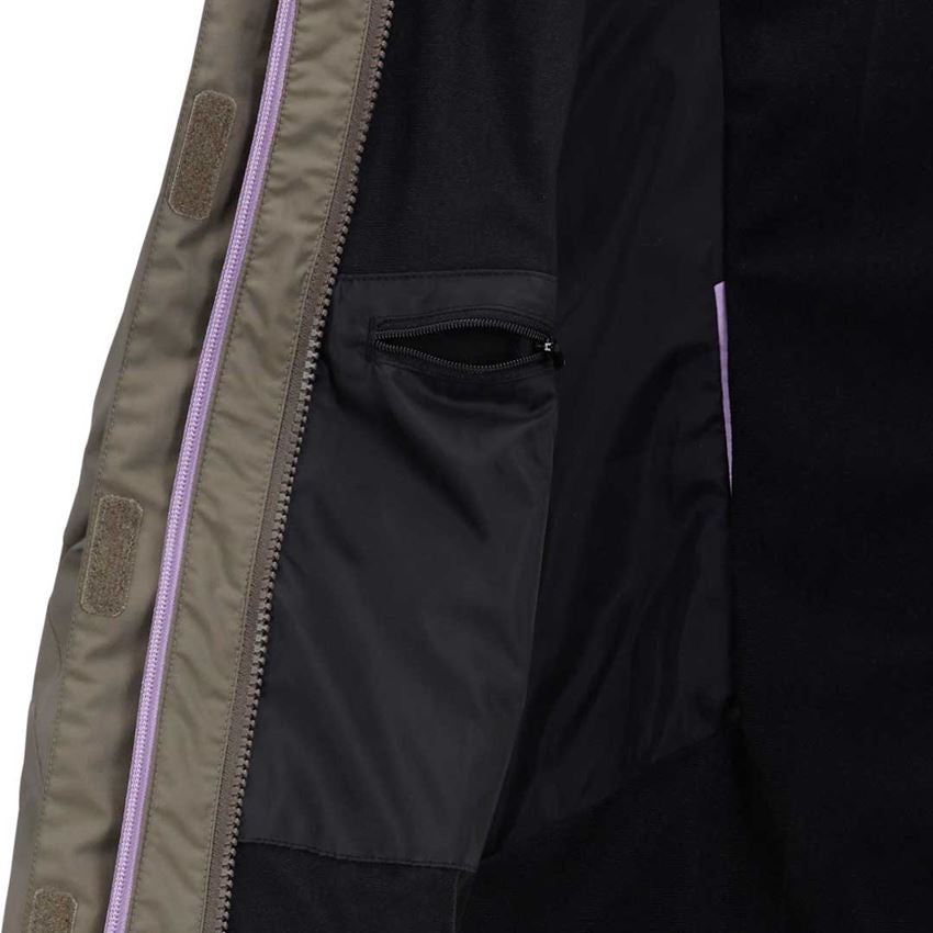 Topics: 3 in 1 functional jacket e.s.motion 2020, ladies' + stone/lavender 2