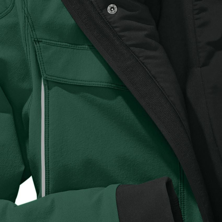 Cold: Winter functional jacket e.s.dynashield + green/black 2