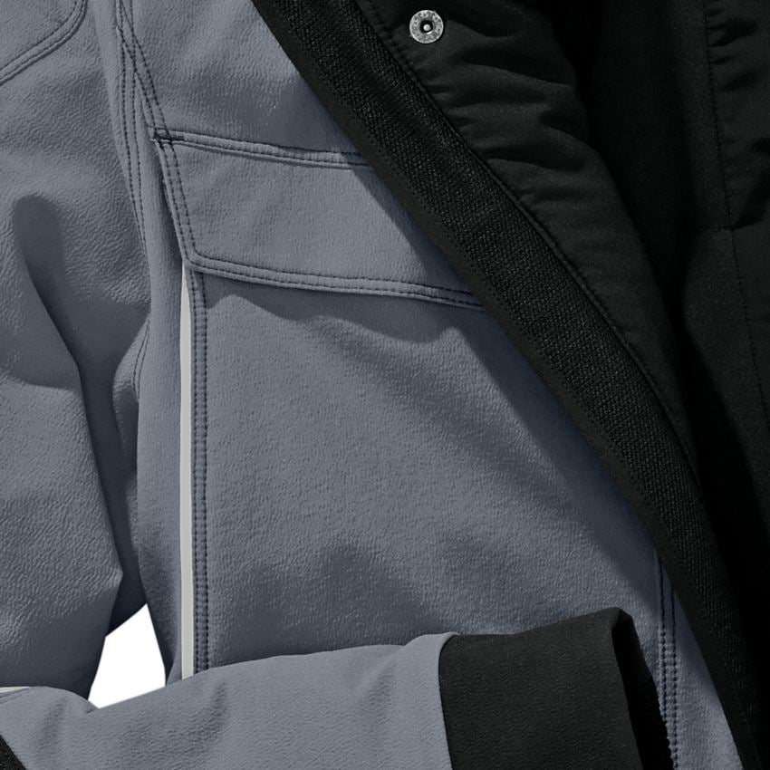 Work Jackets: Winter functional jacket e.s.dynashield + cement/black 2