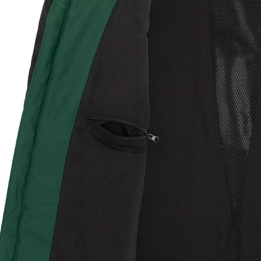 Cold: Winter softshell jacket e.s.vision + green/black 2