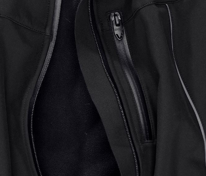 Plumbers / Installers: Softshell jacket e.s.vision, ladies' + black 2