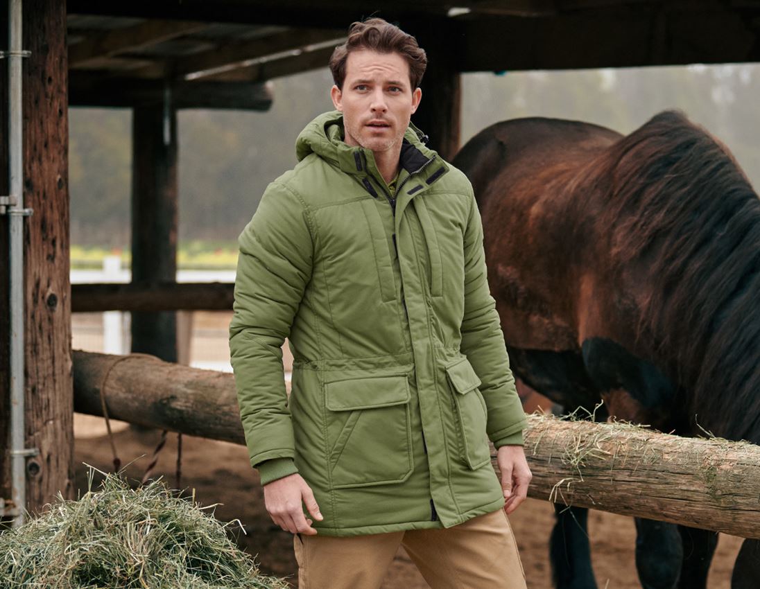 Emner: Parka-jakke e.s.iconic + bjerggrøn
