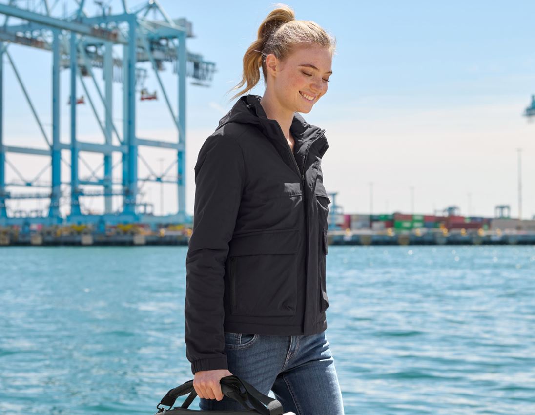 Work Jackets: Winter jacket e.s.trail pure, ladies' + black 3