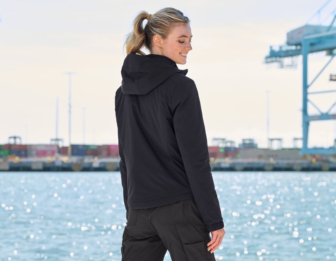 Clothing: Winter jacket e.s.trail pure, ladies' + black 1