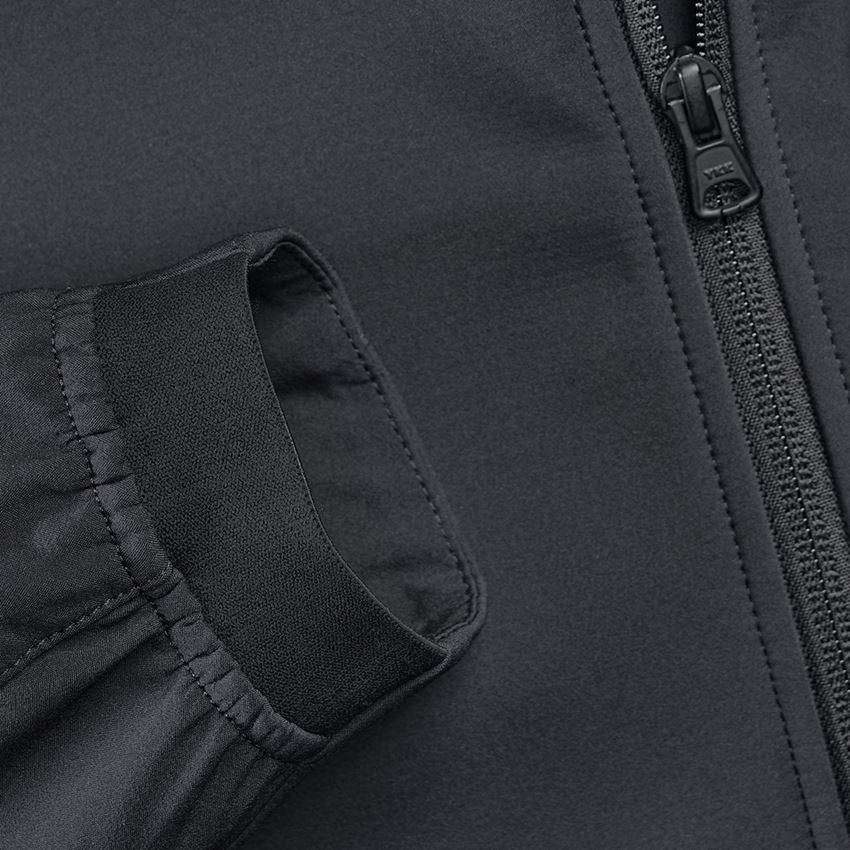 Clothing: Softshell jacket e.s.trail pure + black 2