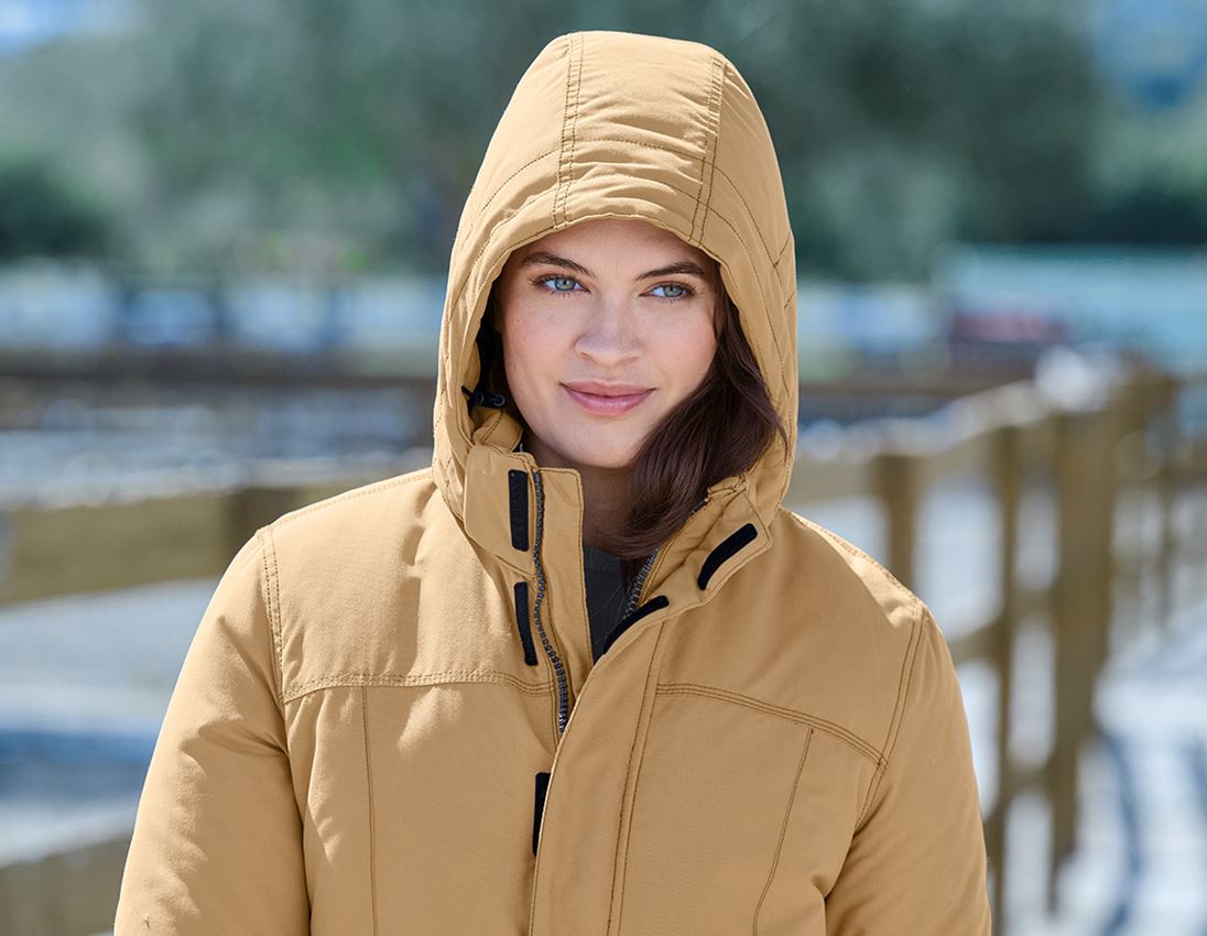 Topics: Parka e.s.iconic, ladies' + almondbrown 3