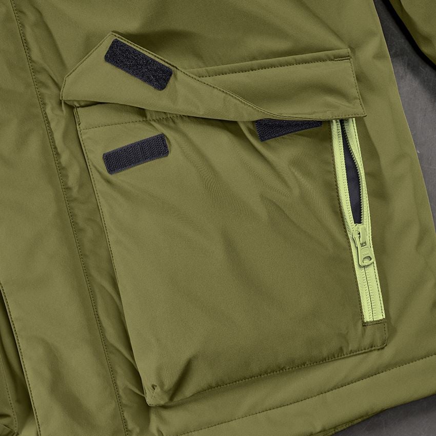 Topics: Winter jacket e.s.trail, ladies' + junipergreen/limegreen 2