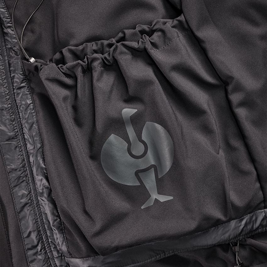 Clothing: 3 in 1 functional jacket e.s.trail snow + black 2