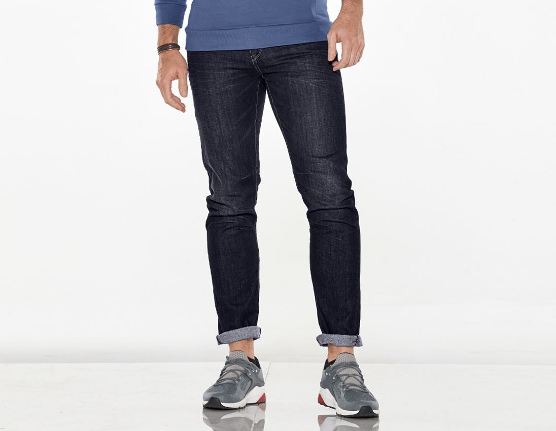 Tømrer / Snedker: e.s. 5-Pocket jeans POWERdenim + darkwashed