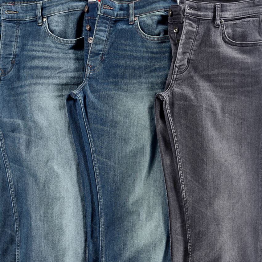 Emner: e.s. 5-pocket-stretch-jeans, slim + mediumwashed 2