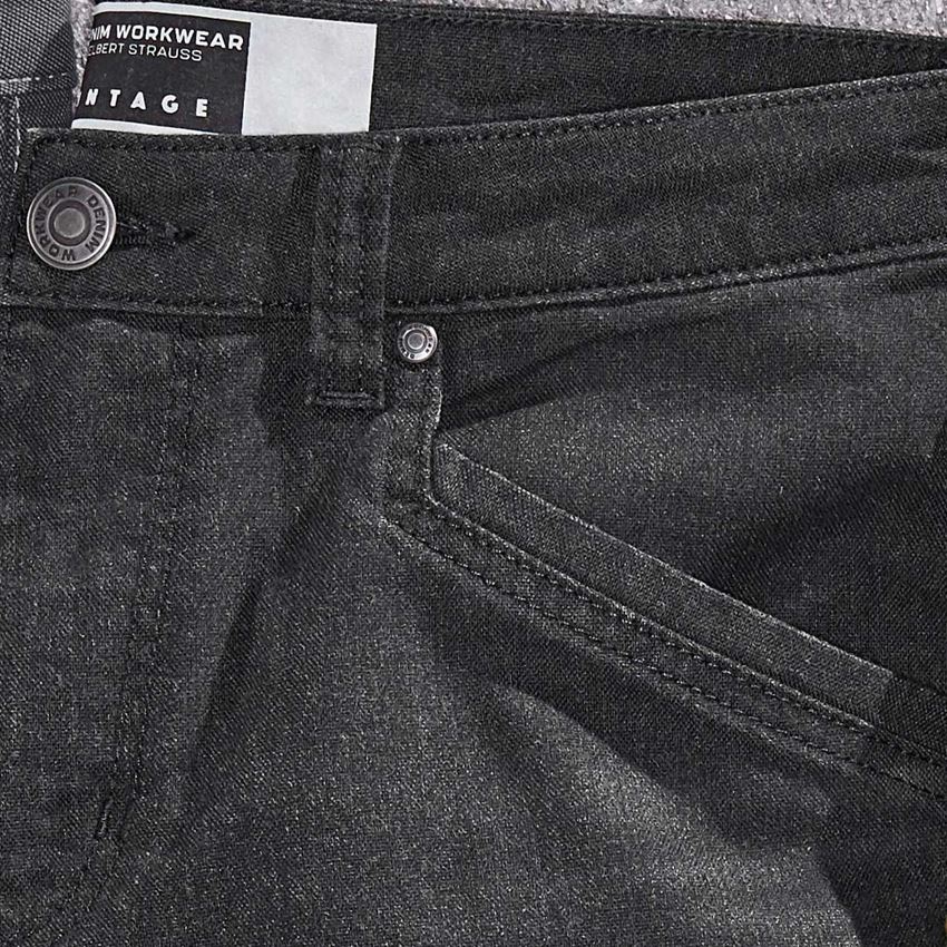 Arbejdsbukser: Bukser med 5 lommer e.s.vintage + sort 2