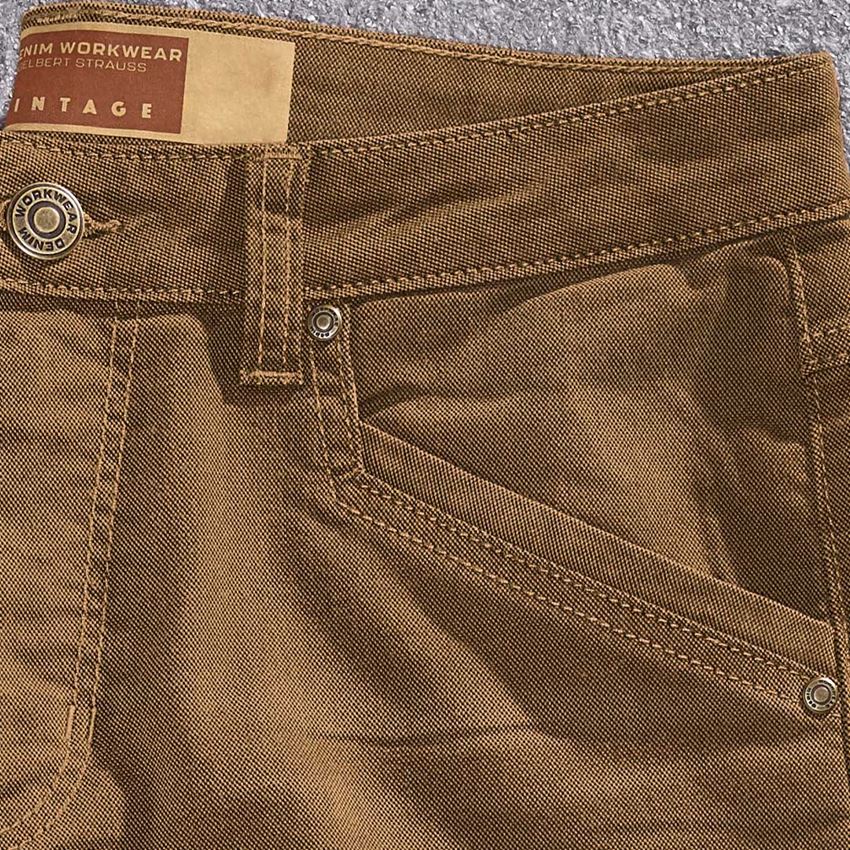 Arbejdsbukser: Bukser med 5 lommer e.s.vintage + sepia 2