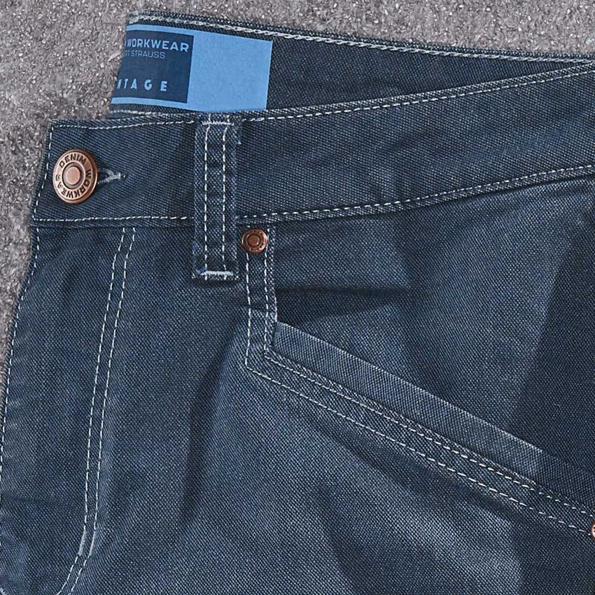 Arbejdsbukser: Bukser med 5 lommer e.s.vintage + aktissk blå 2