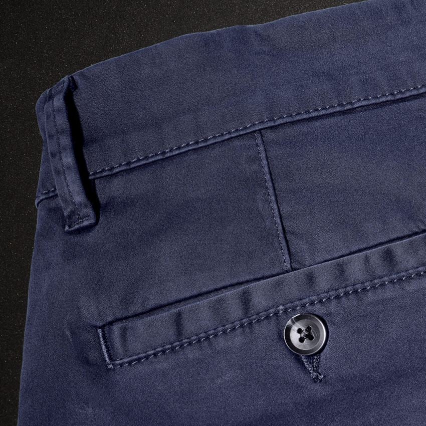 Work Trousers: e.s. 5-pocket work trousers Chino + navy 2