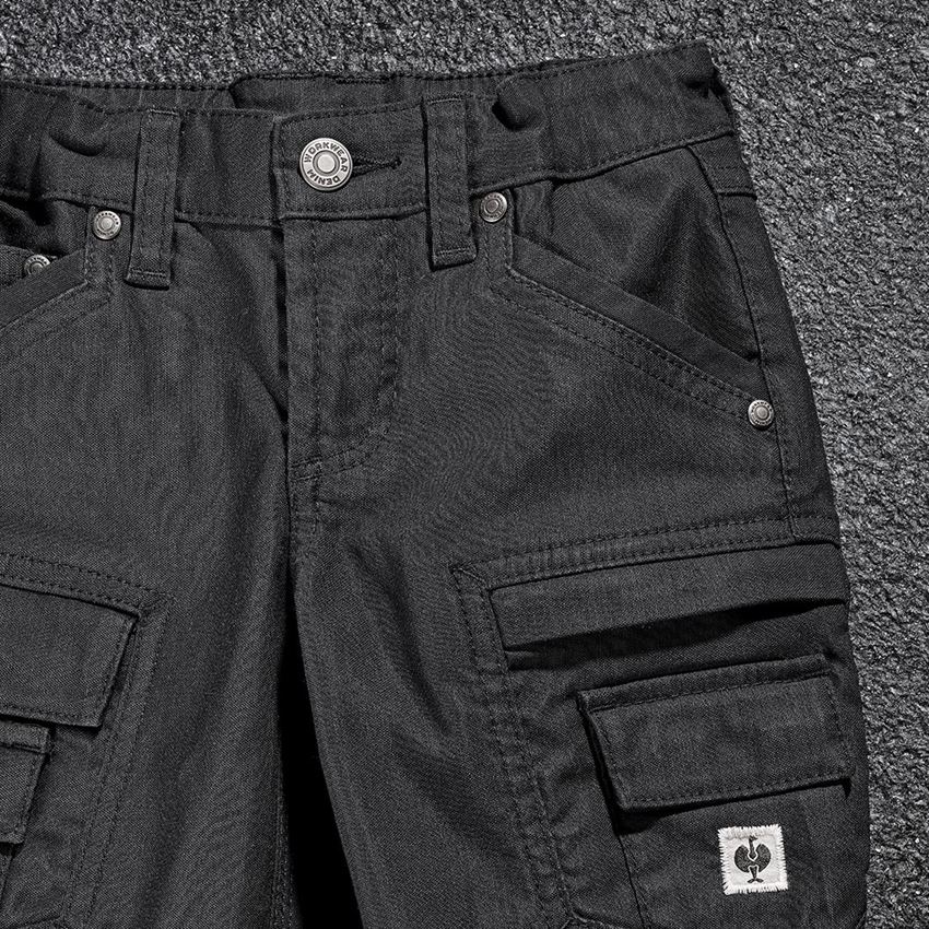 Trousers: Cargo trousers e.s.vintage, children's + black 2