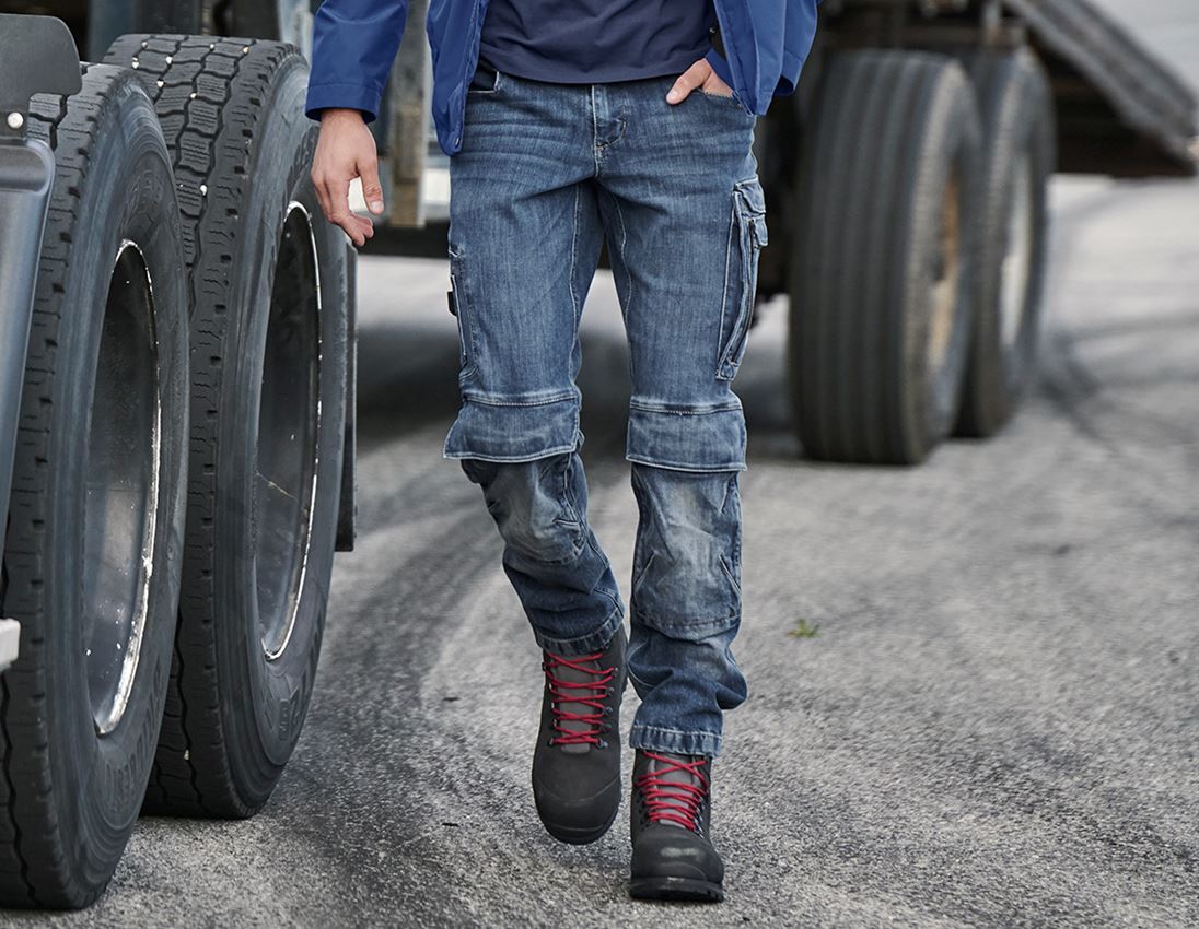 Emner: Cargo Worker jeans e.s.concrete + stonewashed