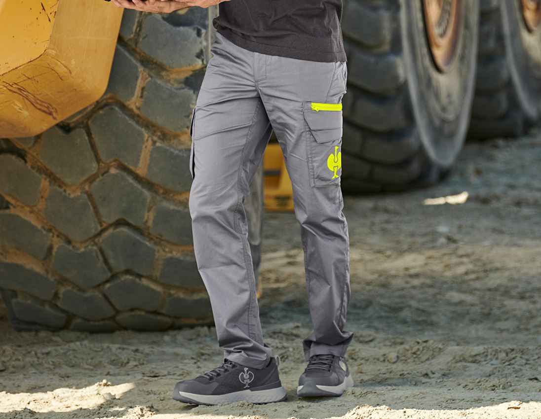 Buy online Yellow Solids High Rise Cargo Trousers from bottom wear for  Women by Broadstar for ₹1199 at 60% off | 2024 Limeroad.com