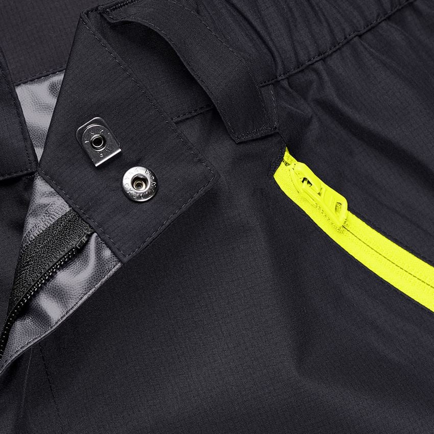 Topics: All weather trousers e.s.trail + black/acid yellow 2