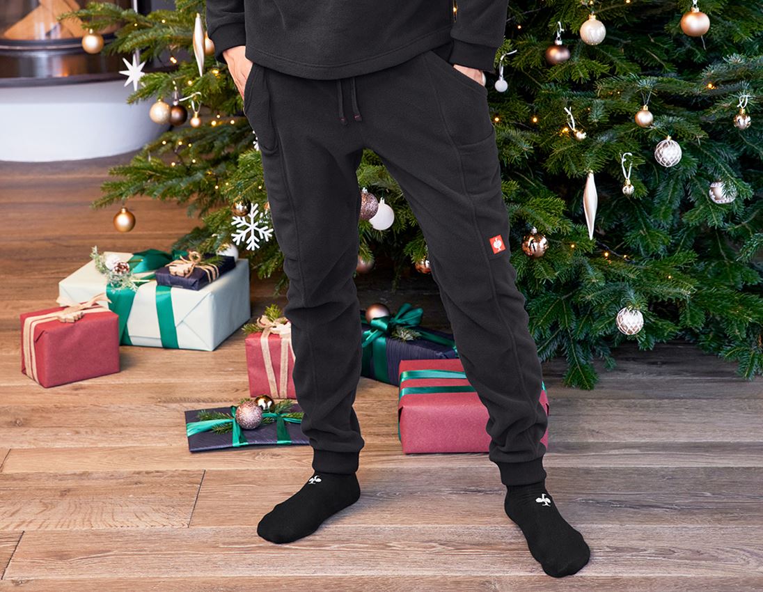 Accessories: e.s. Fleece Trousers + black