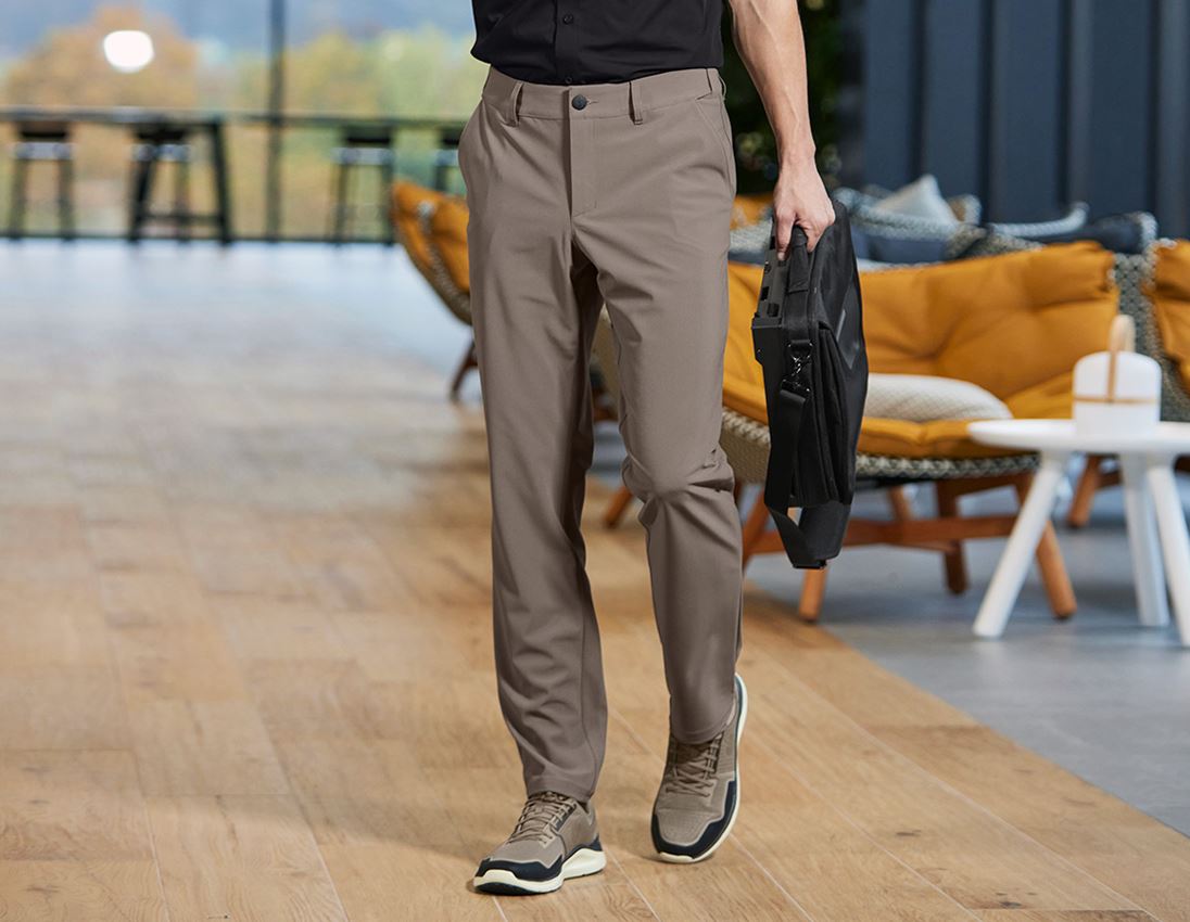 Work Trousers: Trousers Chino e.s.work&travel + umbrabrown 3