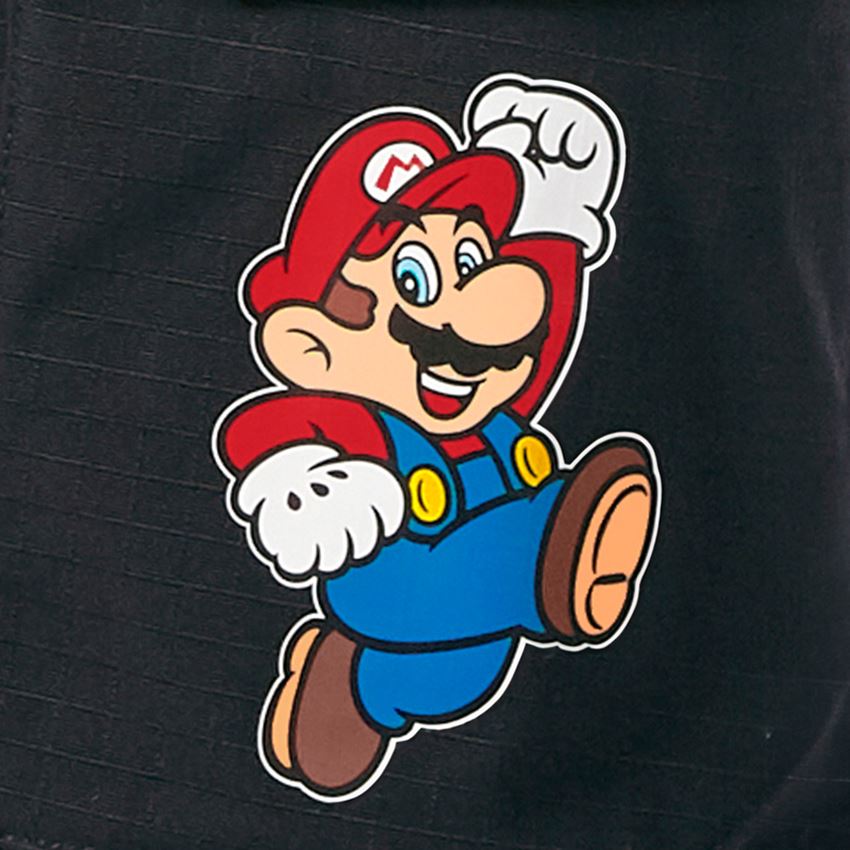 Beklædning: Super Mario cargoshorts, børn + sort 2
