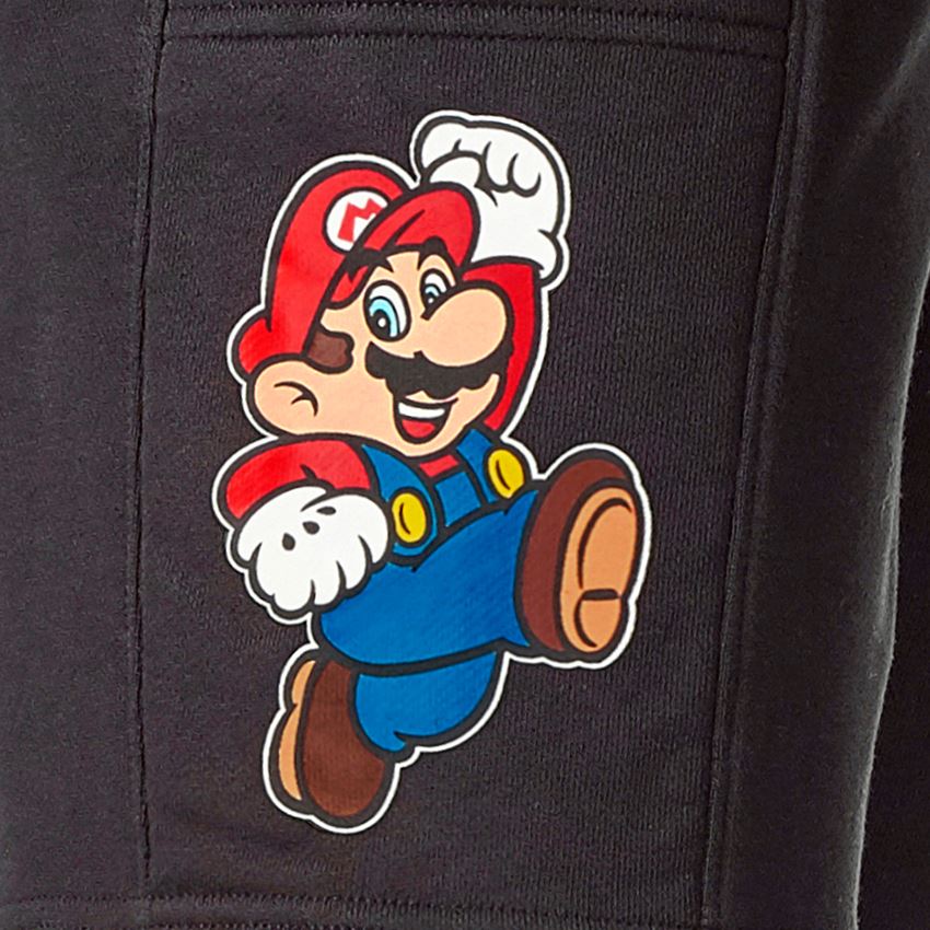Beklædning: Super Mario Sweatshorts + sort 2