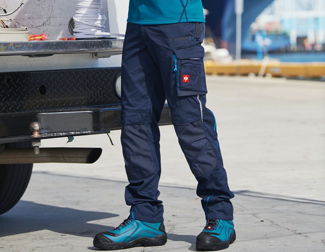 Collaborations: SET: Trousers e.s.motion 2020 + shorts + football + navy/atoll 1