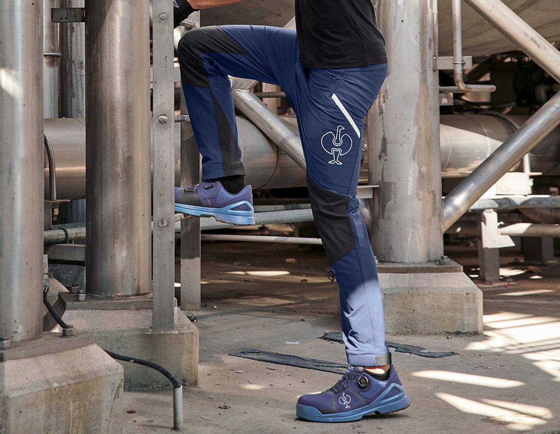 Collaborations: SET: Functional trousers e.s.trail+shorts+football + deepblue/white 1