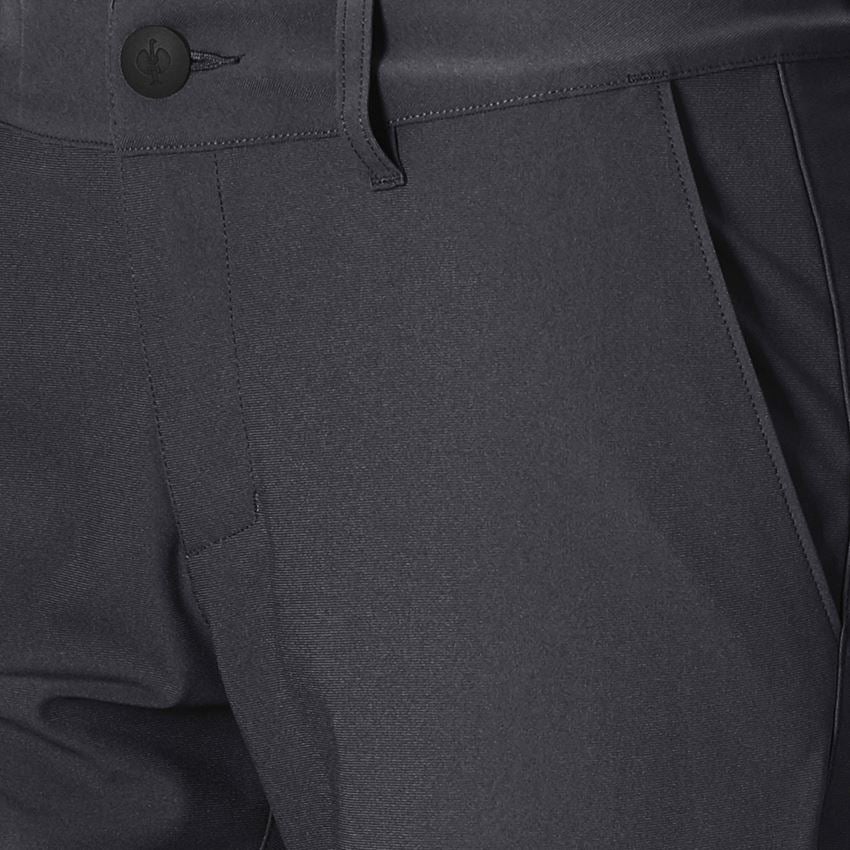 Clothing: Trousers Chino e.s.work&travel, ladies’ + black 2