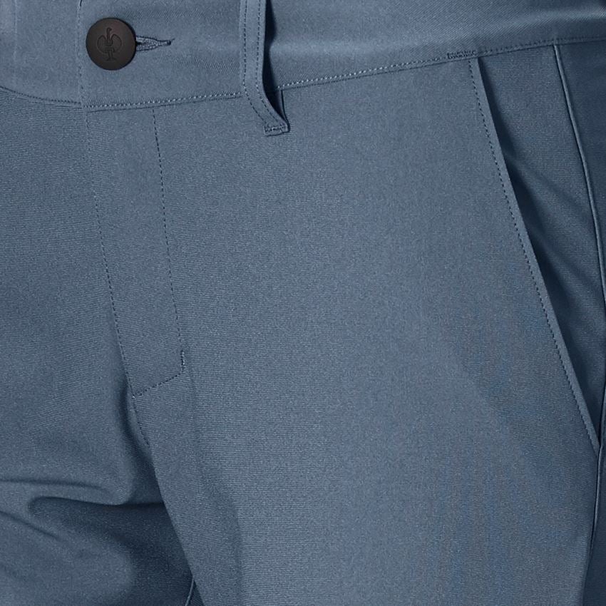 Clothing: Trousers Chino e.s.work&travel, ladies’ + ironblue 2