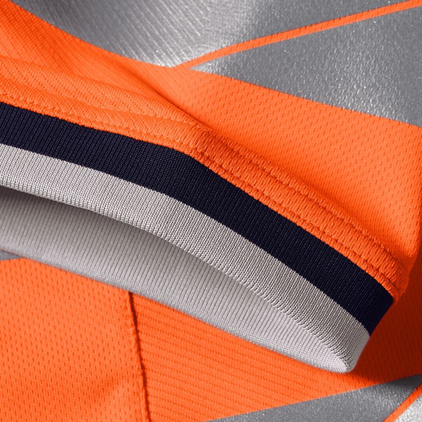 Shirts, Pullover & more: High-vis functional t-shirt e.s.ambition + high-vis orange/navy 2