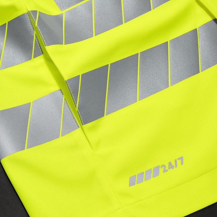 Clothing: High-vis bodywarmer e.s.motion 24/7 uni + high-vis yellow 2