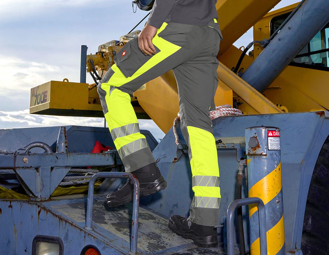 Topics: High-vis trousers e.s.motion 24/7 + anthracite/high-vis yellow 4